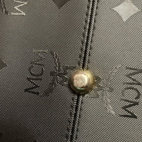 MCM BOSTON BAG VISETOS PVC LEATHER - Picture 4 of 15